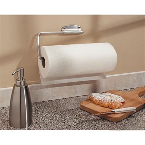 interDesign Forma Swivel Kitchen Paper Towel Holder, 